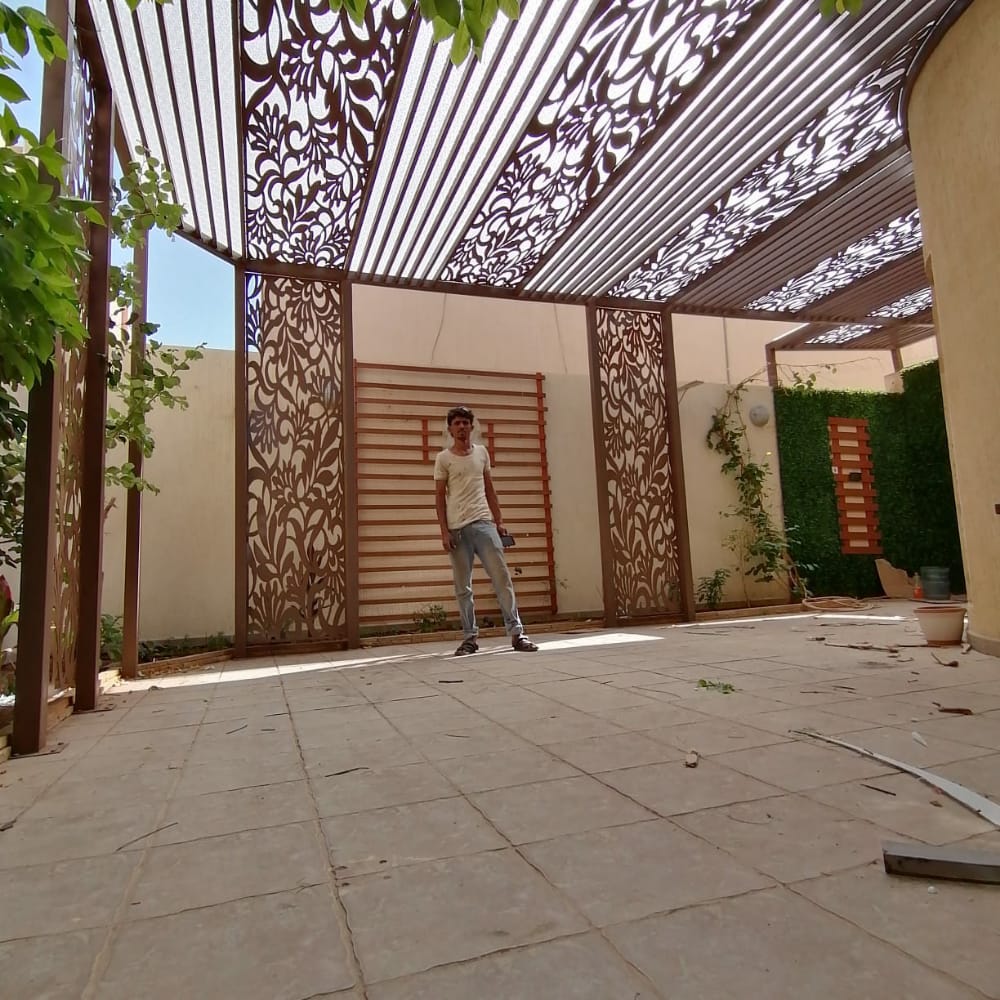 برجولات حدائق بتصاميم حديثة بجده 0533959098 18 مظلات جده 43