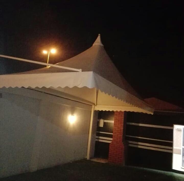 تركيب وتفصيل مظلات حدائق قماش للمازل في جده 10 مظلات حدائق 106