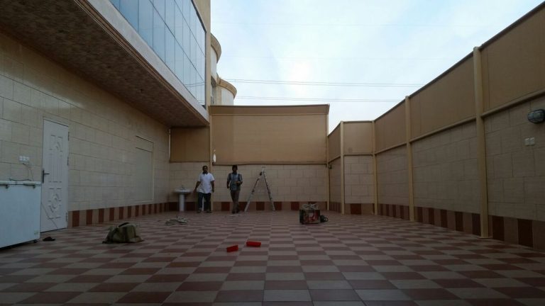 تركيب سواتر قماش في جده