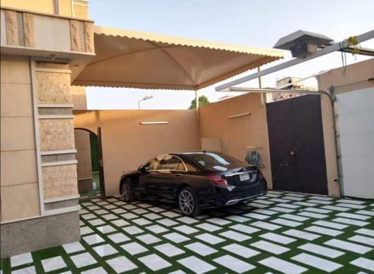 مظلات سيارات تركيب في جده