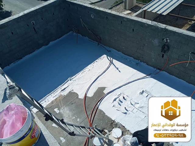 شركة عزل اسطح بجدة ت: 0533959098 - دهانات عزل الاسطح جدة 30 عوازل مائية للاسطح جدة